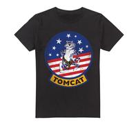 Top Gun Camiseta Tomcat Logotipo para Hombre (TV6837)