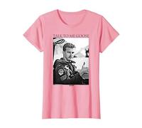 Top Gun Habla Conmigo Ganso Vintage Camiseta, Mujer, Rosado, XL
