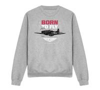 Top Gun Jersey Born To Fly para Adultos Unisex (TV12956)