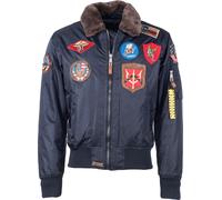 Top Gun Machine, chaqueta textil S male Azul Oscuro