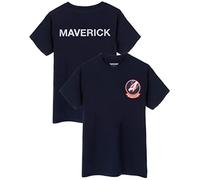 Top Gun Maverick Camiseta Hombres Adultos Película de Personajes Logotipo Navy S