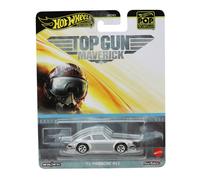 Top Gun Maverick Modelo Auto PORSCHE 911 1/64 7cm Hot Wheels Pop Culture JBL62