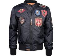 Top Gun Pilot, chaqueta textil M male Azul Oscuro