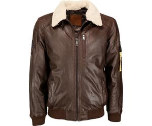 Top Gun Rafel, chaqueta de cuero 56 male Marrón