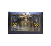 Top Gun Rivet 3 Piece Gift Set: EDT 100ml - Hair Body Wash 100ml - For Men