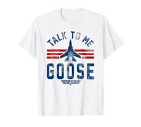 Top Gun Talk To Me Goose Camiseta