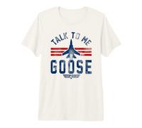 Top Gun Talk To Me Goose Camiseta Premium