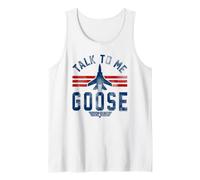Top Gun Talk To Me Goose Camiseta sin Mangas
