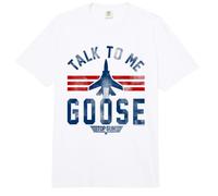 Top Gun Talk To Me Goose Comfort Colors Adult Heavyweight T-Shirt