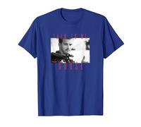 Top Gun Talk To Me Goose Portrait Camiseta, Hombre, Azul Real, L