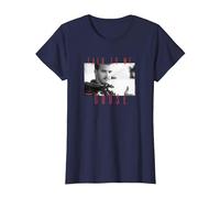 Top Gun Talk To Me Goose Portrait Camiseta, Mujer, Azul Marino, L