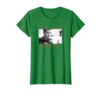 Top Gun Talk To Me Goose Portrait Camiseta, Mujer, Verde Kelly, L