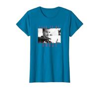 Top Gun Talk To Me Goose Portrait Camiseta, Mujer, Zafiro, L
