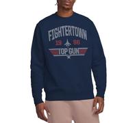 Top Gun The Fightertown Crew Sweatshirt Sudadera, Azul Marino, XL Unisex Adulto