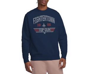 Top Gun The Fightertown Crew Sweatshirt Sudadera, Azul Marino, XL Unisex Adulto