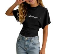 Top Infantil Casual con Estampa gráfica Elegante y Detalle de en la Cintura para un Diario Divertido Ideal para Uso Diario cómodo y Moderno Confianza Que Transmite su Ropa