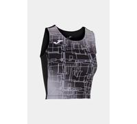 Top running joma elite viii mujer negro XL