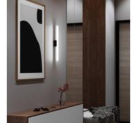 Top Light Lámpara de espejo LED Barra de luces, negro mate True