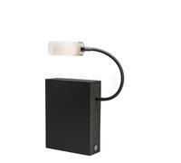 Top Light Light On Pisa, lámpara de mesa/libro, negro mate