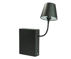 Top Light Light On Silk, lámpara de mesa/libro, negro mate