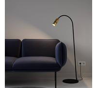 Top Light Neo! Floor lámpara de pie LED dim latón/negro