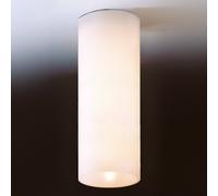 Top Light Plafón Dela, E27, blanco, cristal, Ø 6,5 cm