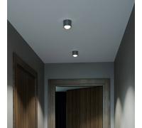 Top Light Puk! 80 One foco techo LED lente mate, antracita