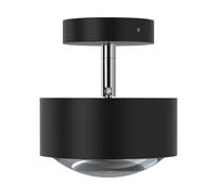Top Light Puk Maxx Turn Lente de foco LED transparente 1 luz negro mate