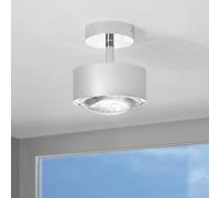 Top Light Puk Maxx Turn Lente foco LED transparente 1 luz blanco mate