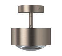 Top Light Puk Maxx Turn Lente foco LED transparente 1 luz níquel mate