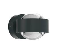 Top Light Puk Mini Wall, G9, lentes transparentes, antracita mate True