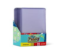 Top loaders - Fundas transparentes para tarjetas rígidas de 35 puntos compatibles con Pokemon, Sports y MTG (25 unidades)