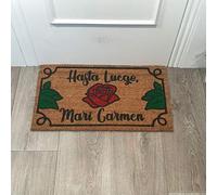 Top Mat Felpudo Pintado a Mano - hasta Luego Mari Carmen 2