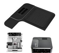 Top Mat - Tapete de silicona compatible con máquina Ninja Espresso, impermeable, diseño separado, color negro, para Ninja ES701 ES601