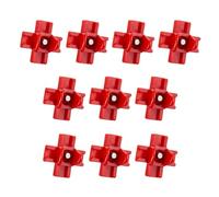 TOP-MAX 10 boquillas para bebedero para pollo, montaje lateral horizontal, bebedero automático para aves de corral, a prueba de fugas para pollos, patos, codornices