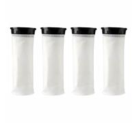 TOP-MAX 4 calcetines de filtro de acuario de cachemira, bolsa de filtro de anillo de 3.94 pulgadas para tanque marino y estanque, limpiador de calidad de agua de 74 micras