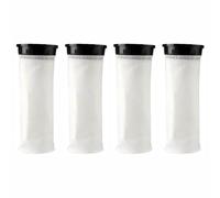 TOP-MAX 4 calcetines de filtro de acuario de cachemira, bolsa de filtro de anillo de 3.94 pulgadas para tanque marino y estanque, limpiador de calidad de agua de 149 micras
