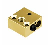 TOP-MAX Bloque térmico CR10 resistente a la corrosión de latón totalmente metálico Hotend compatible con impresoras 3D Ender 3, Ender 3 Pro, Ender 5, Ender 5 Pro, CR10 S4 S5 y extrusoras MK8/MK9