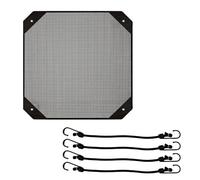 TOP-MAX Fundas de aire acondicionado central para exterior de malla de aire acondicionado, transpirable, cubierta de malla universal, protección de alta densidad, resistente al desgarro para todas las