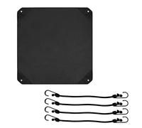 TOP-MAX Fundas de aire acondicionado central para exterior de malla de aire acondicionado, transpirable, cubierta de malla universal, defensor de alta densidad, resistente al desgarro para todas las