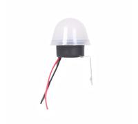 TOP-MAX Interruptor de luz fotocélula de encendido y apagado automático de 10 A, 12 V, impermeable, interruptor de sensor de luz, interruptor de iluminación del atardecer al amanecer, para farolas