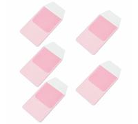 TOP-MAX Pack de 5 protectores de bolsillo para camisas, soporte para bolígrafo a prueba de fugas, protector impermeable para lápices, para médicos, enfermeras y hospitales, rosa, Talla única para