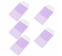 TOP-MAX Pack de 5 protectores de bolsillo para camisas, soporte para bolígrafo a prueba de fugas, protector impermeable para lápices, para médicos, enfermeras y hospitales, morado, Talla única para