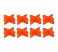 TOP-MAX Paquete de 8 herramientas espaciadoras de cubierta, espaciador de tablero de cubierta de varios tamaños de 1/16, 1/8, 3/16 y 1/4 pulgadas, plantilla universal de medición de huecos para