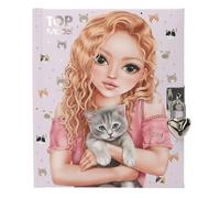 TOP MODEL DIARIO GATITO KITTY CON CANDADO, 0013569, TIENDA CON LICENCIA OFICIAL