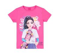 Top Model Niña Camiseta con Miju 75010 Rosado, Talla 140, 10 años