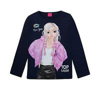 Top Model Niña Camiseta de Manga Larga con June 75067 Azul, Talla 152, 12 años
