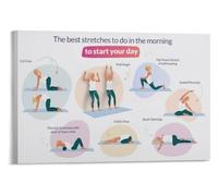 Top Morning Stretch Poster Wake Up Body Guide