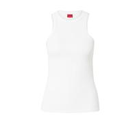 HUGO Top negro / blanco, Talla XS