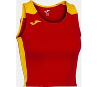 Top de running joma record ii mujer rojo amarillo S